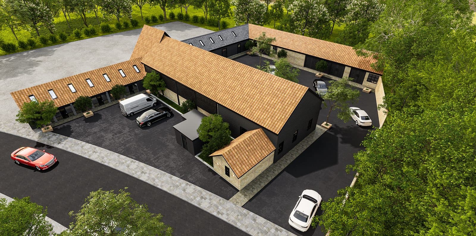 Bexley Space aerial CGI