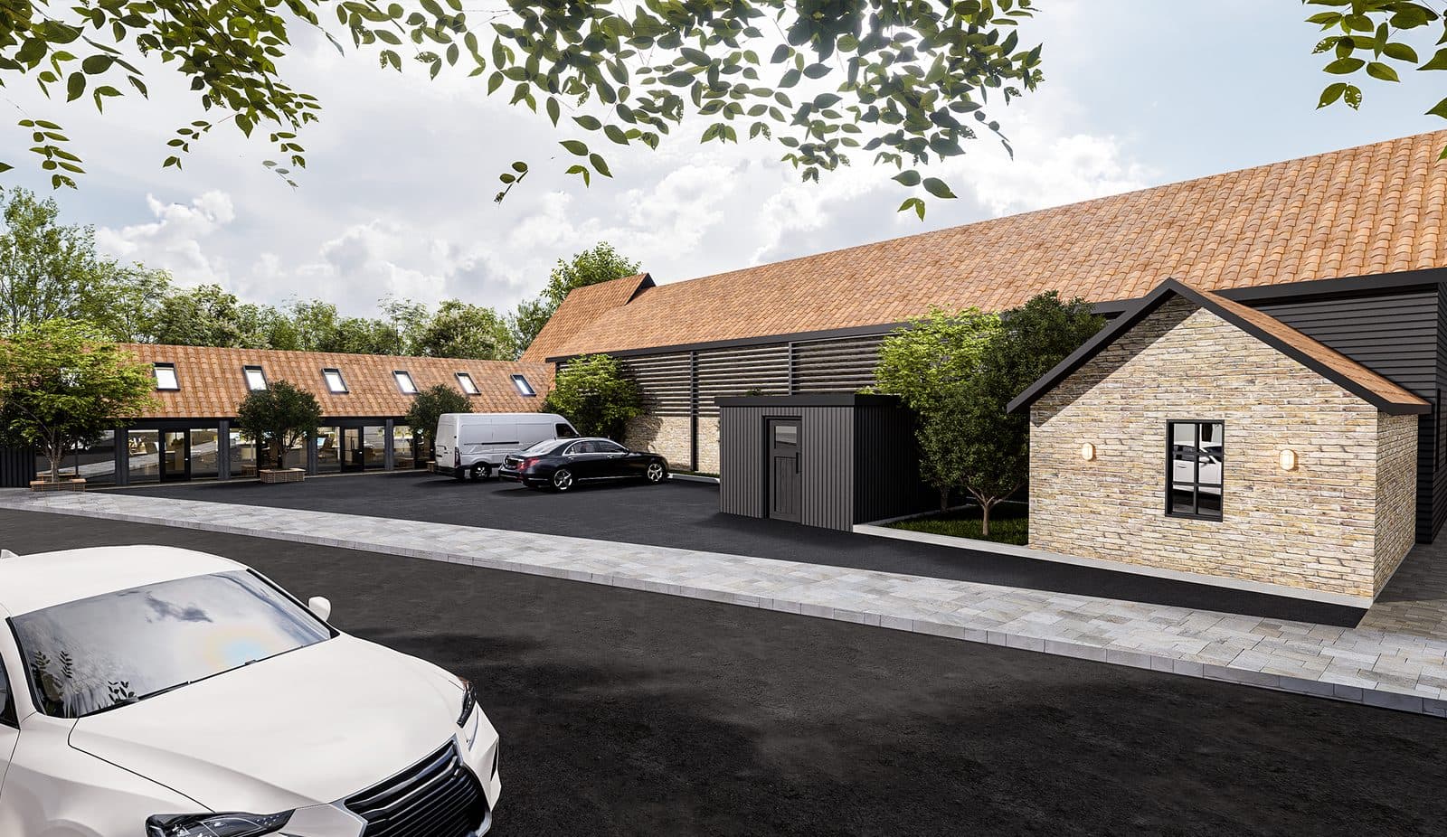 Bexley Space entrance CGI