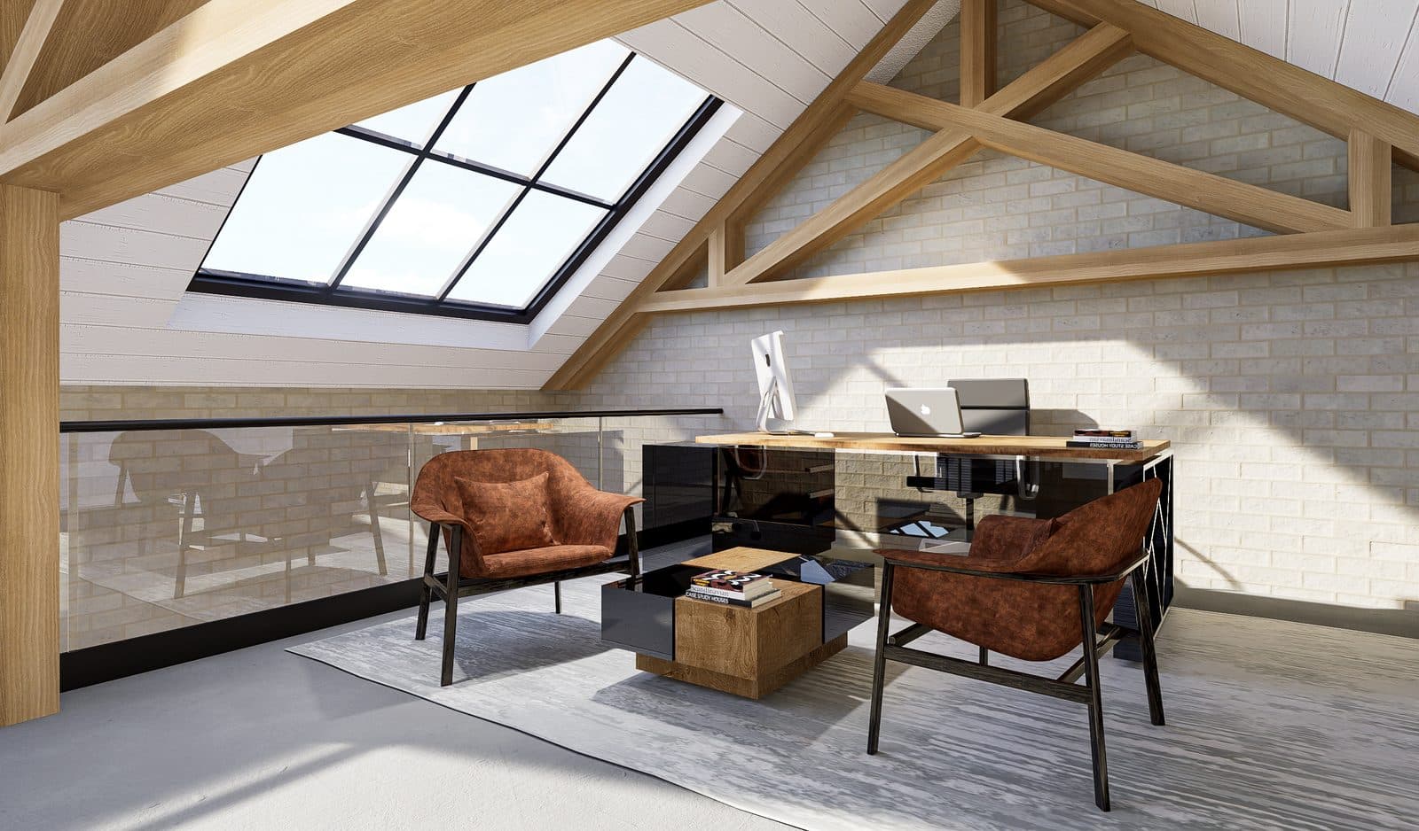 Bexley Space office interior CGI