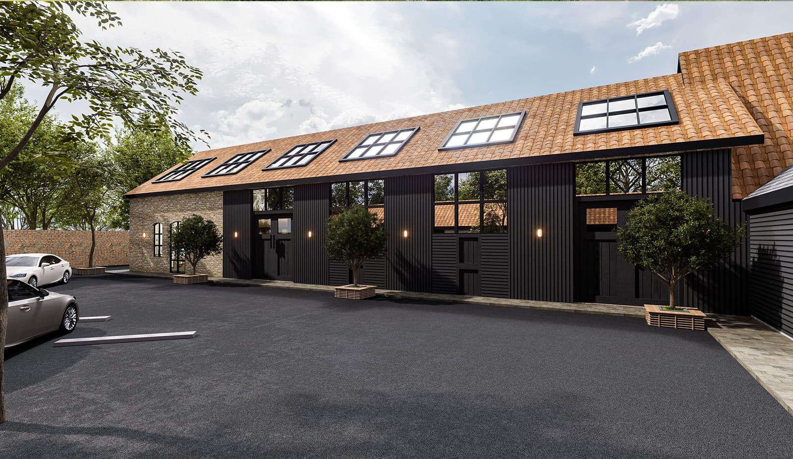 Bexley Space terrace CGI