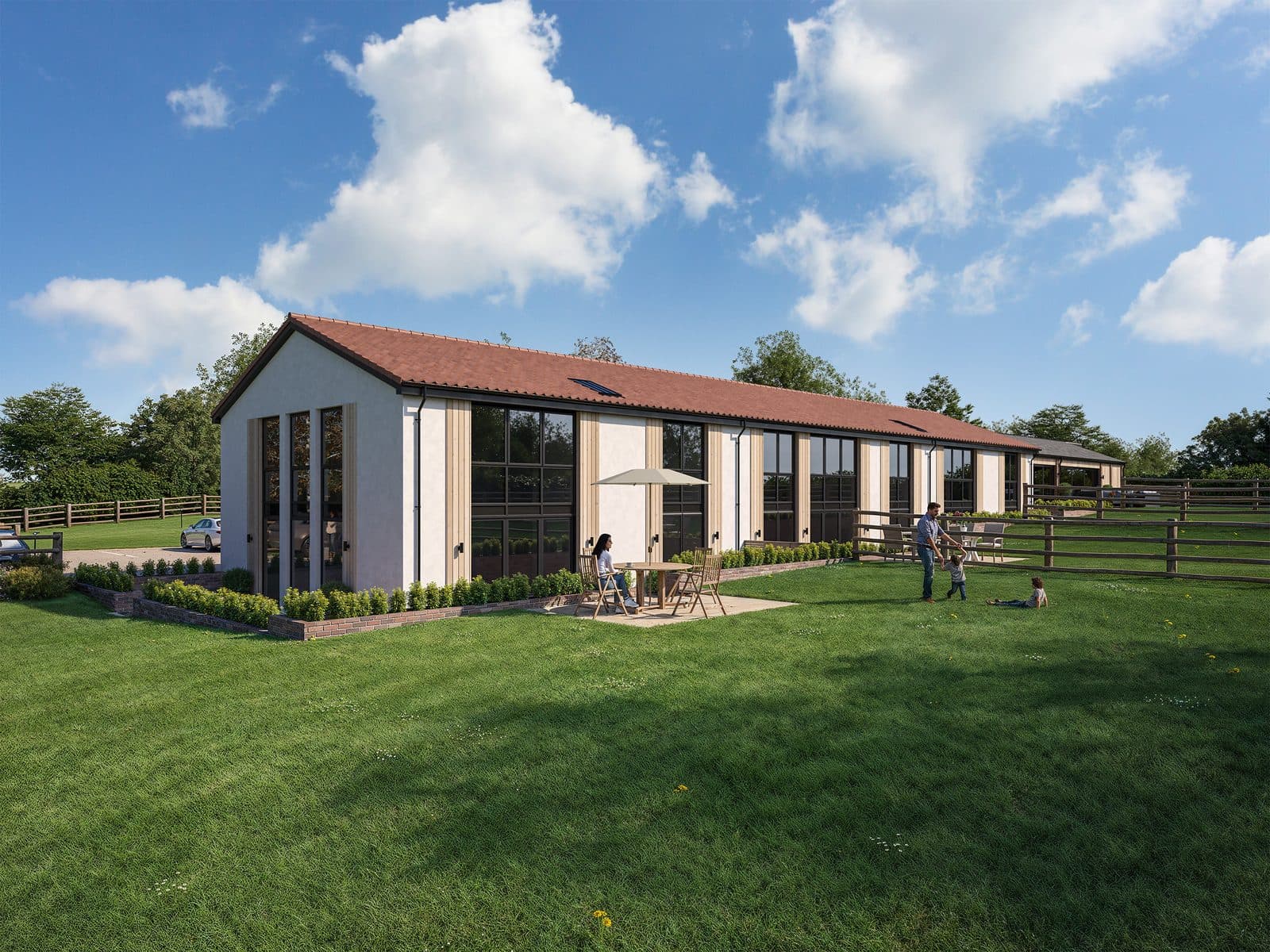 Lullingstone garden CGI