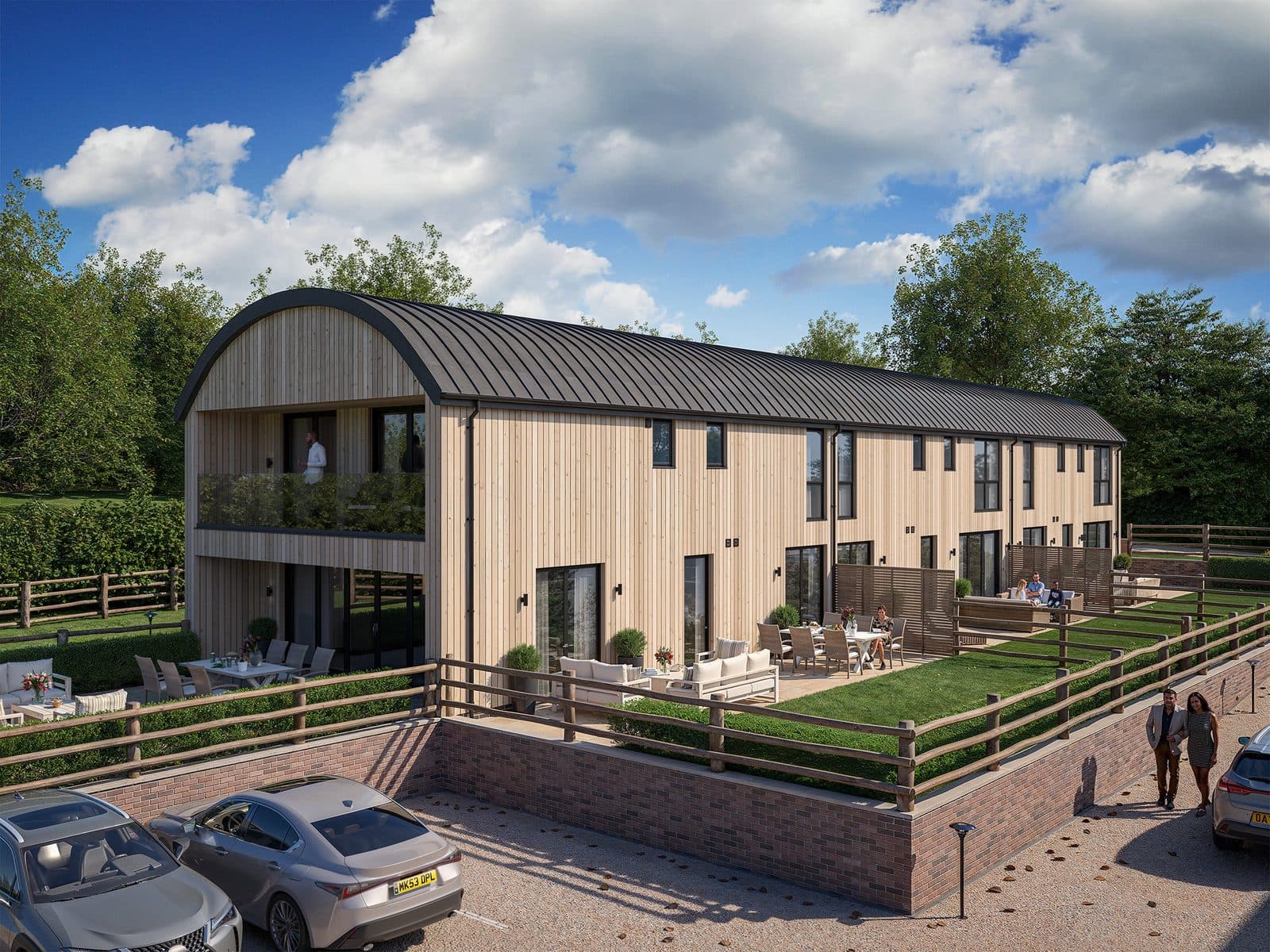 Lullingstone terrace CGI