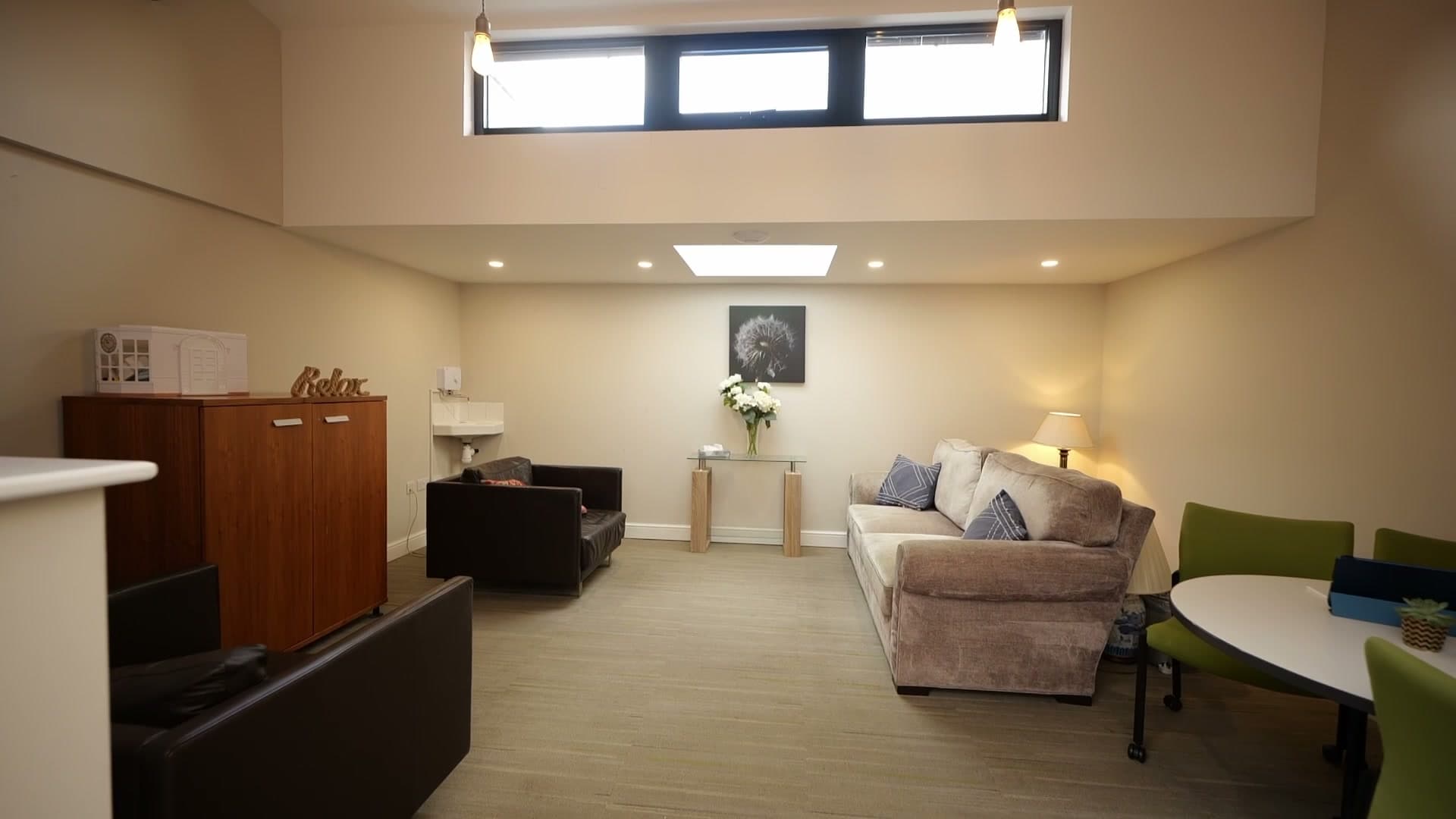 Sidcup Space lounge area