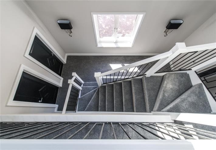 St Margaret's Mews galleried staircase